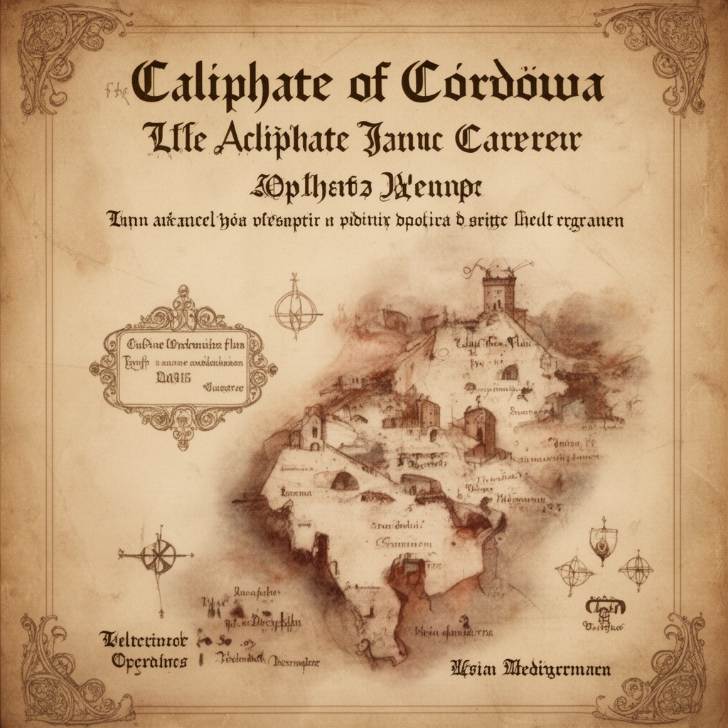 AI-generated illustration of Caliphate of Córdoba