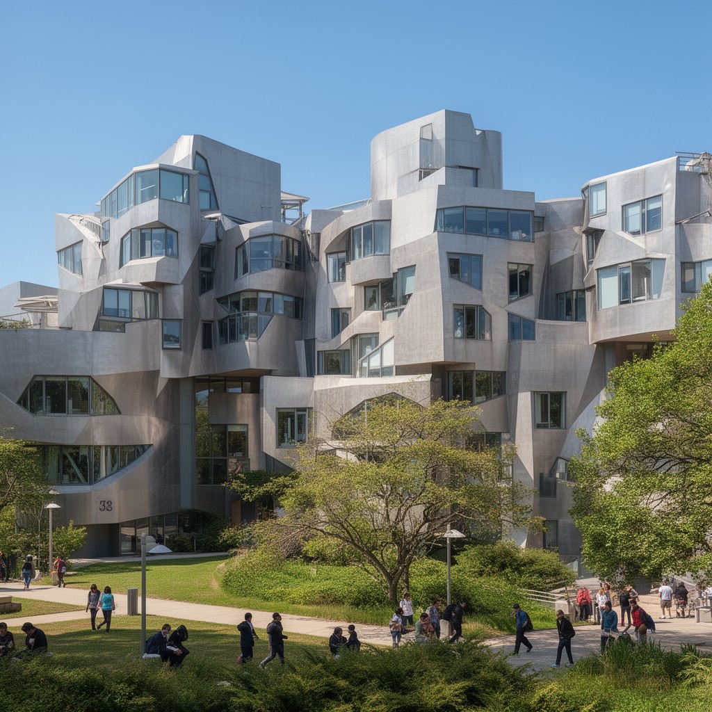 AI-generated illustration of Building 32