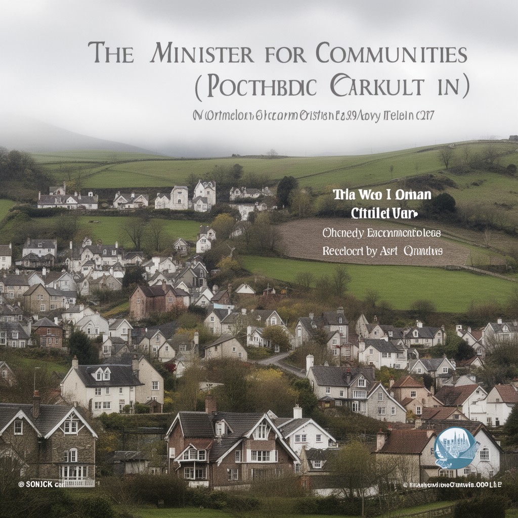 AI-generated illustration of Minister for Communities (Northern Ireland)