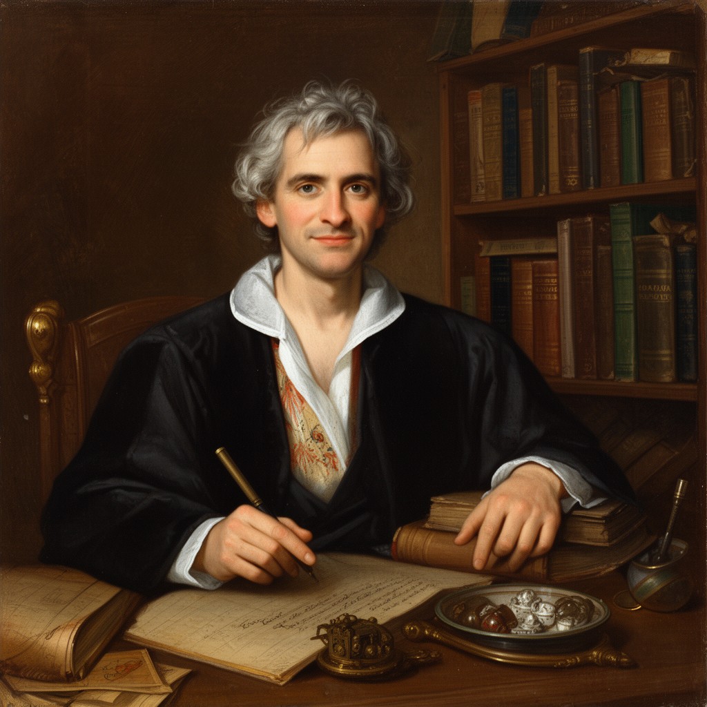 AI-generated illustration of Ferdinand Columbus