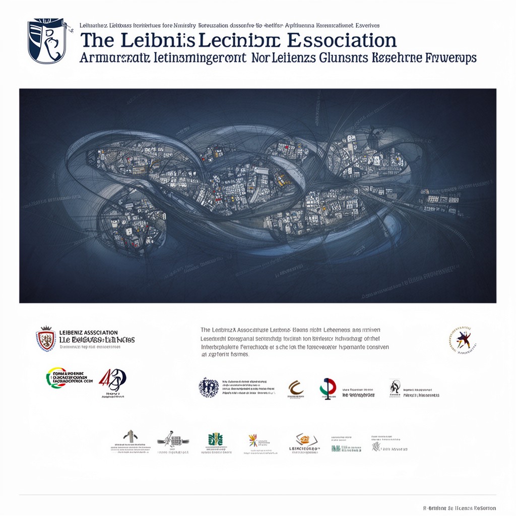 AI-generated illustration of Leibniz Association