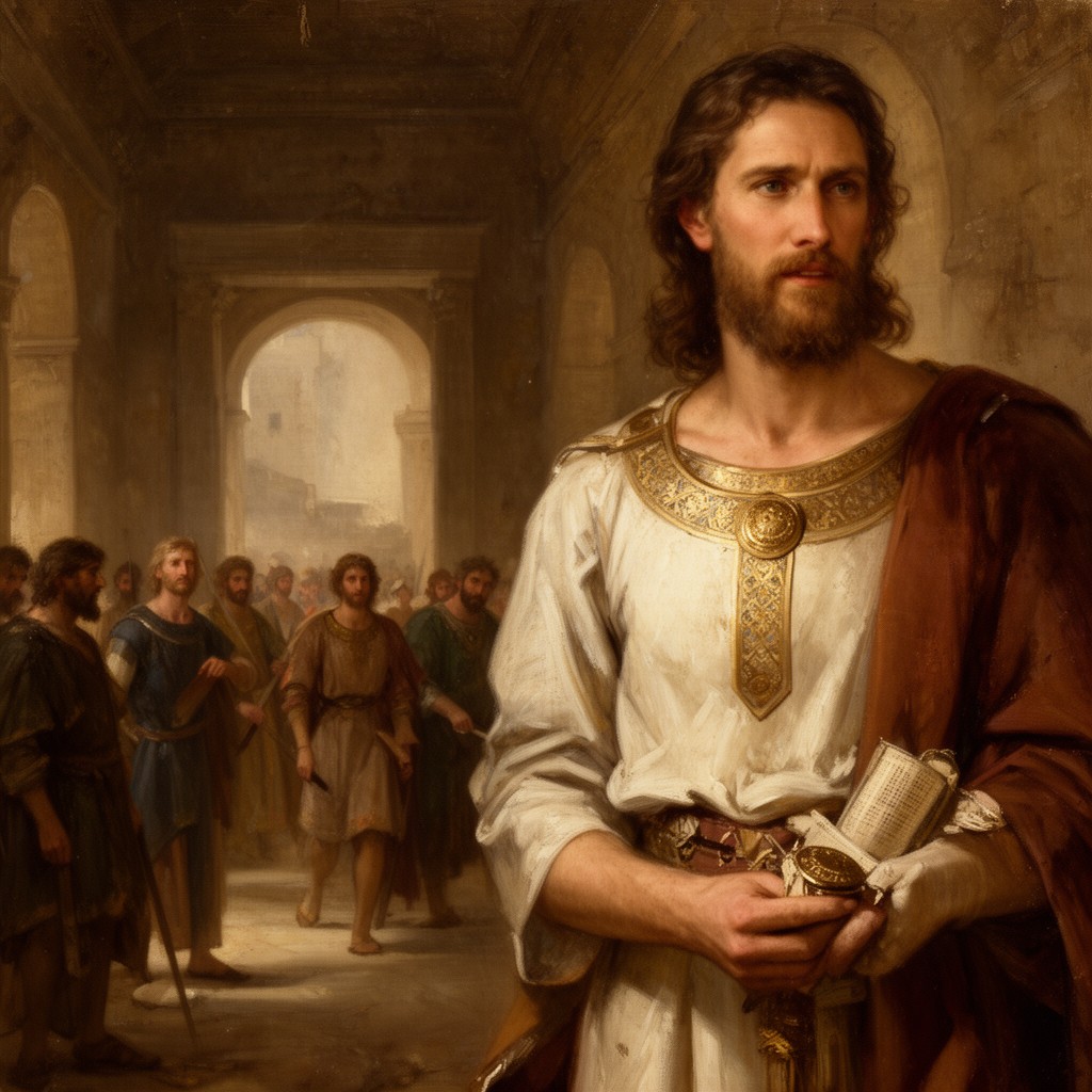 AI-generated illustration of Pontius Pilate