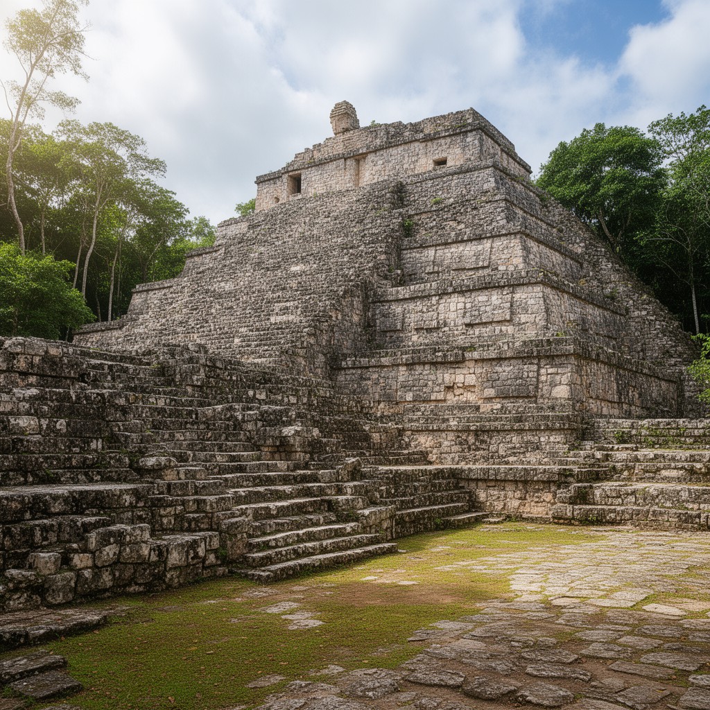 AI-generated illustration of Calakmul
