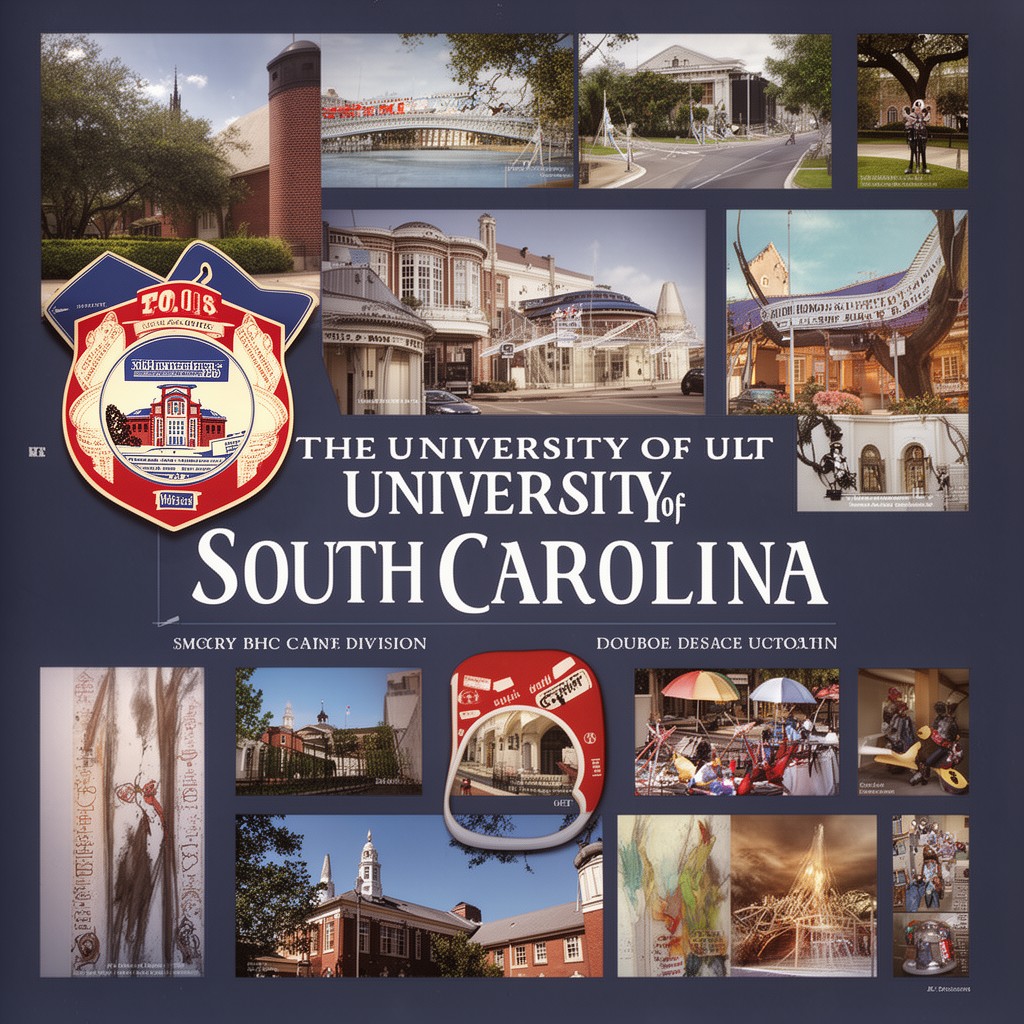 AI-generated illustration of University of South Carolina