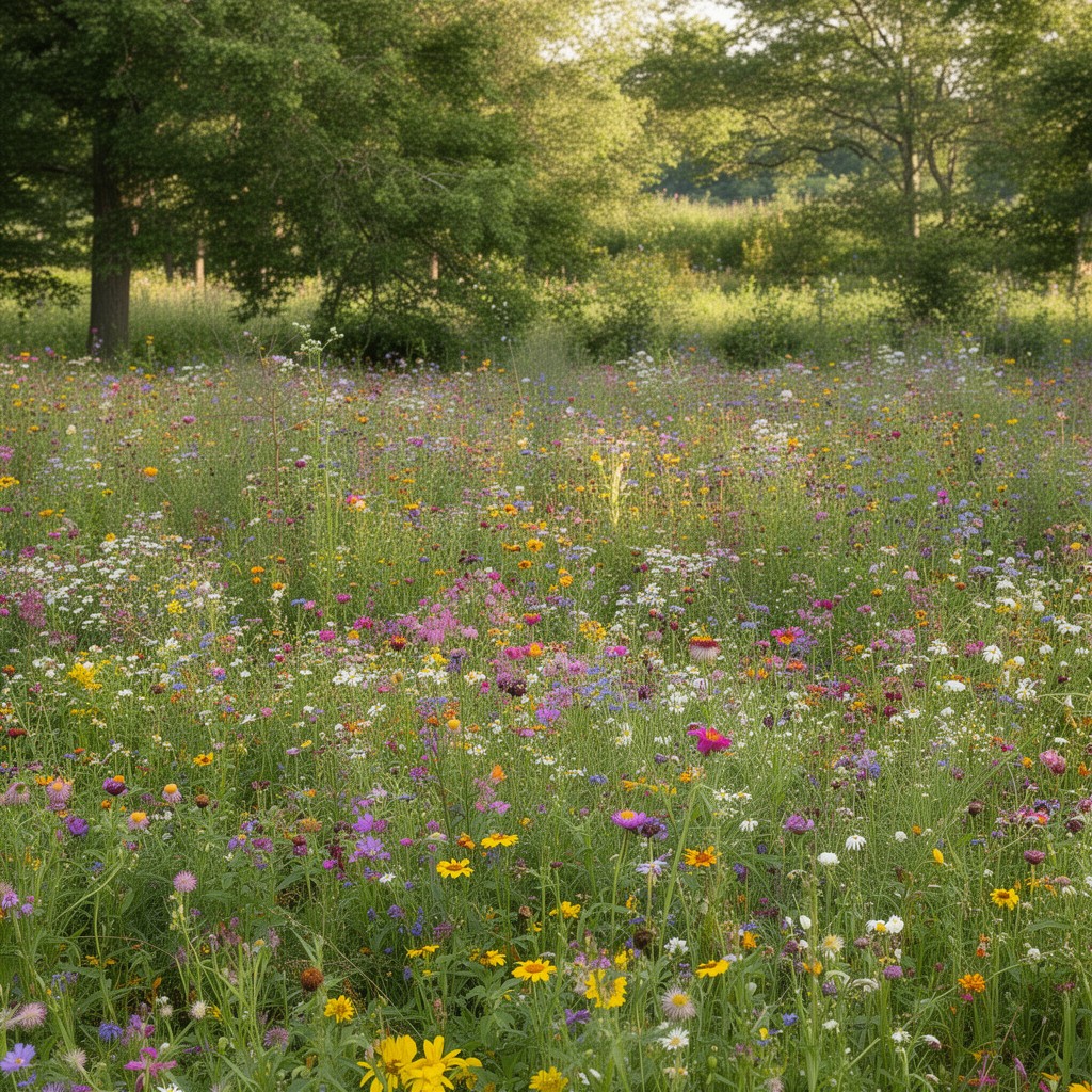 AI-generated illustration of Mundt Wildflower Garden