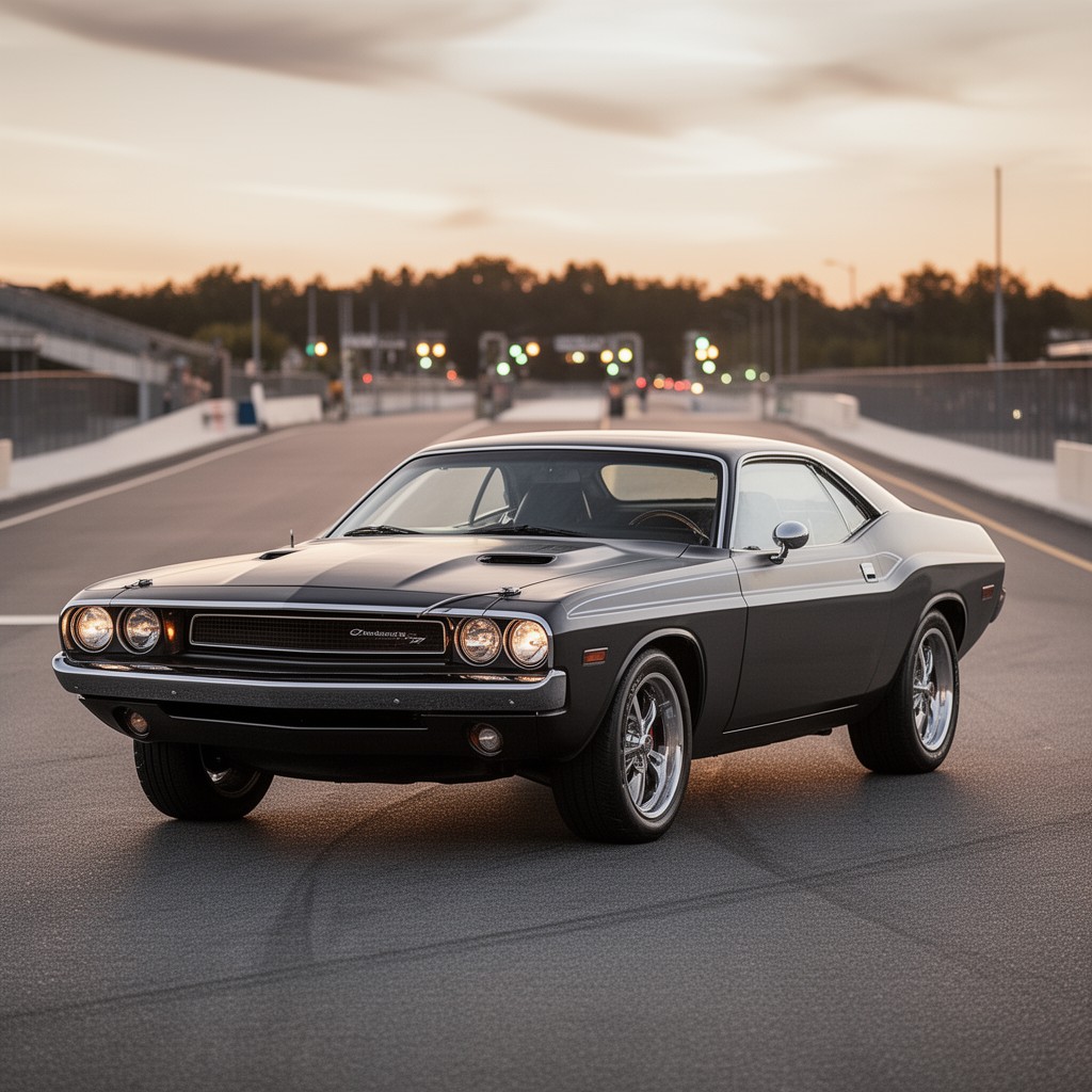 AI-generated illustration of Dodge Challenger