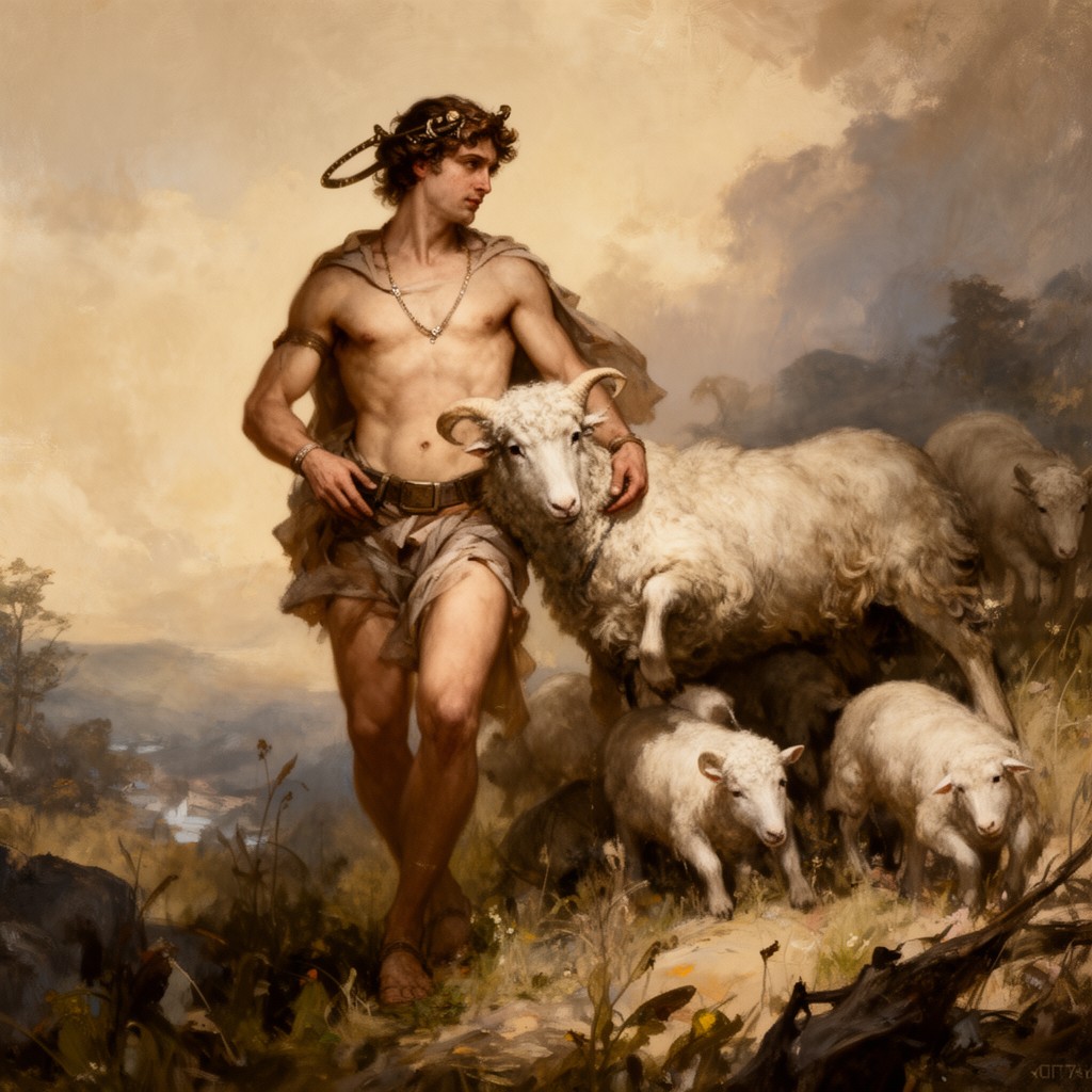 AI-generated illustration of Kriophoros