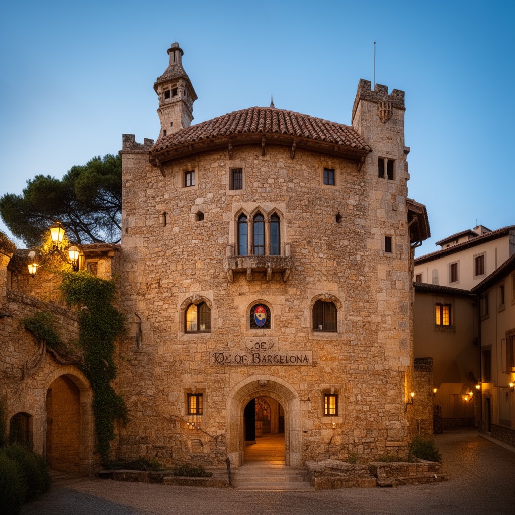 AI-generated illustration of House of Barcelona