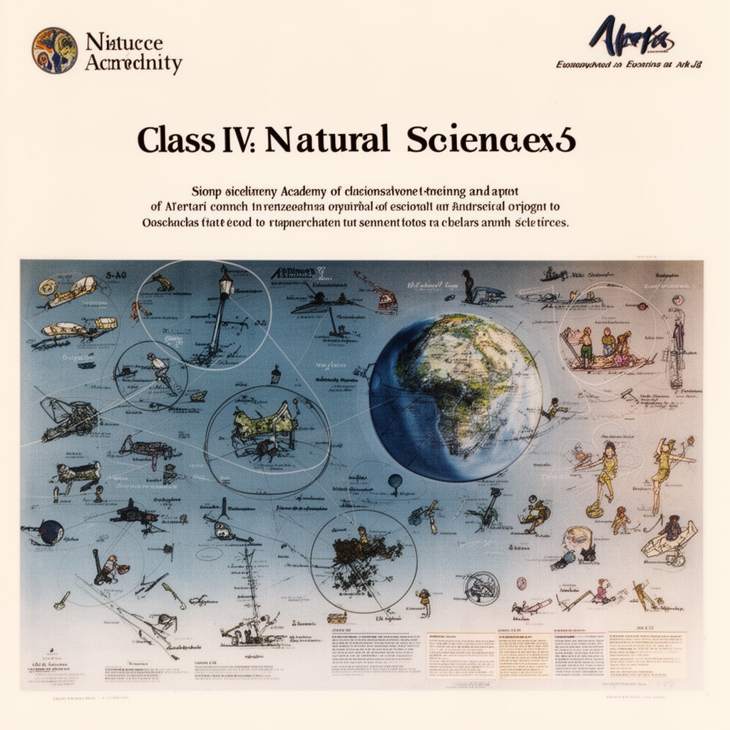 AI-generated illustration of Class IV: Natural Sciences