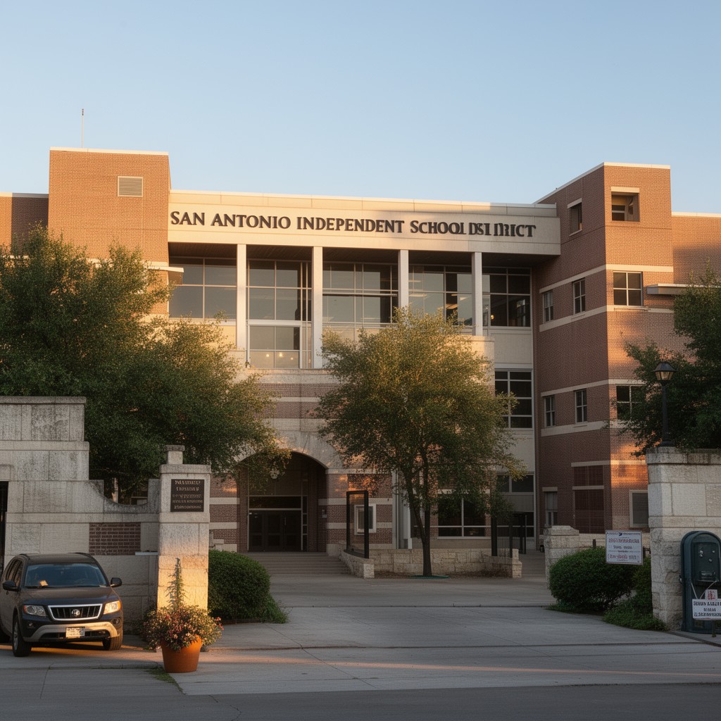 AI-generated illustration of San Antonio Independent School District