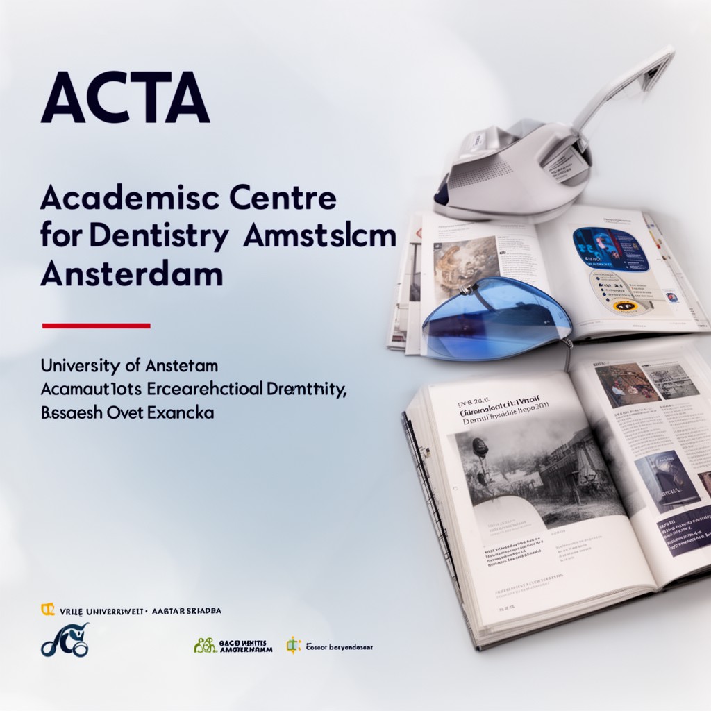 AI-generated illustration of ACTA (Academic Centre for Dentistry Amsterdam)