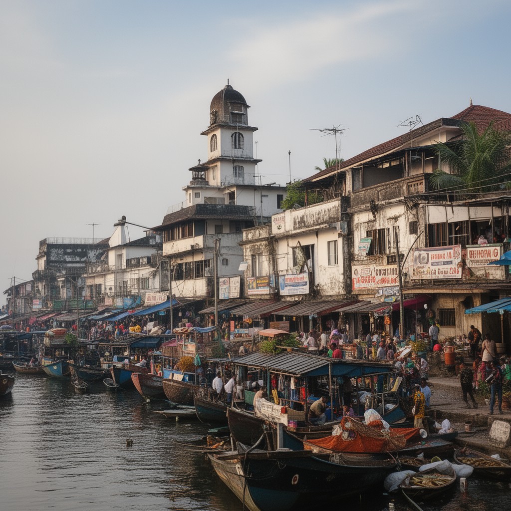 AI-generated illustration of Cochin