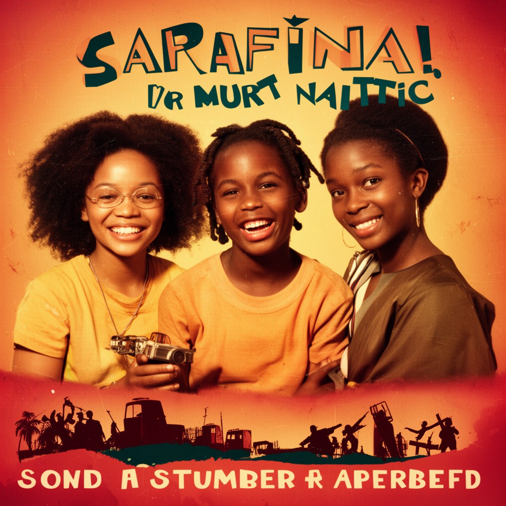 AI-generated illustration of Sarafina!