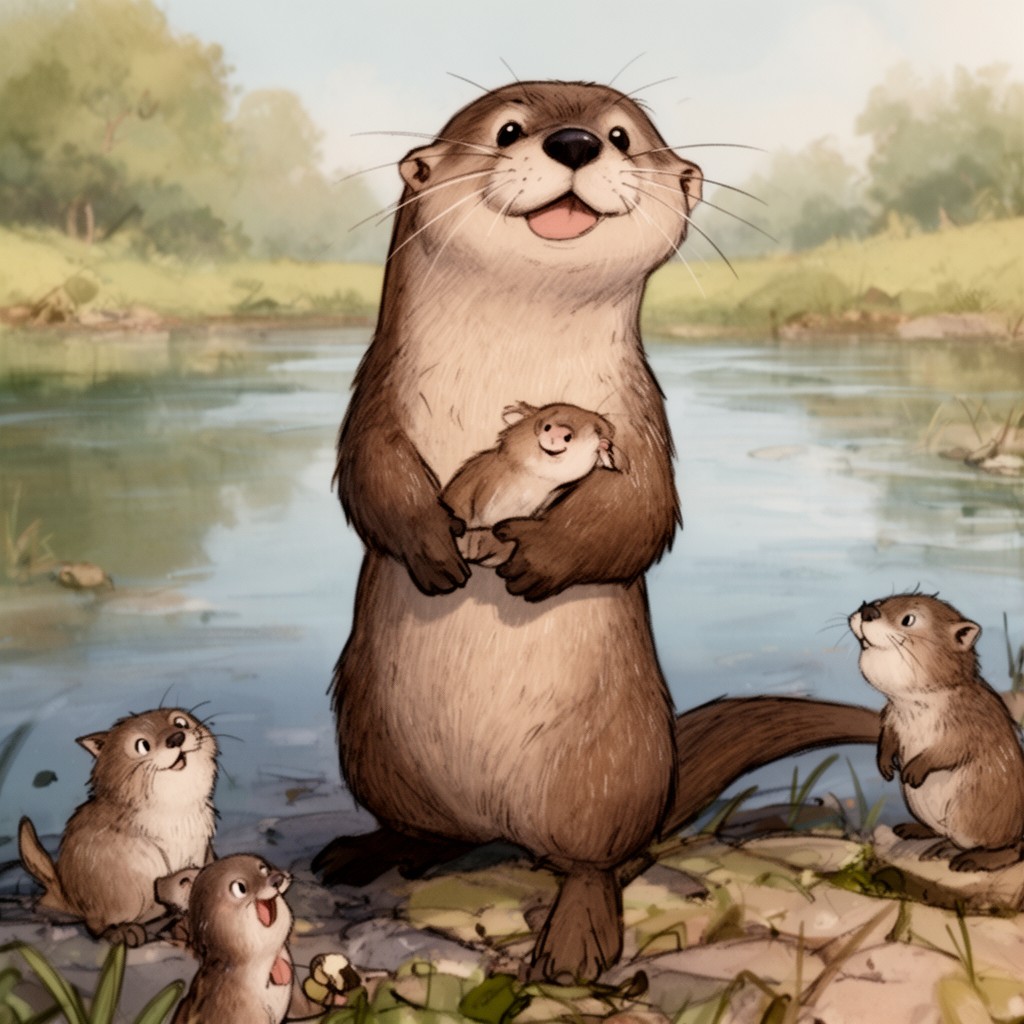 AI-generated illustration of Otter