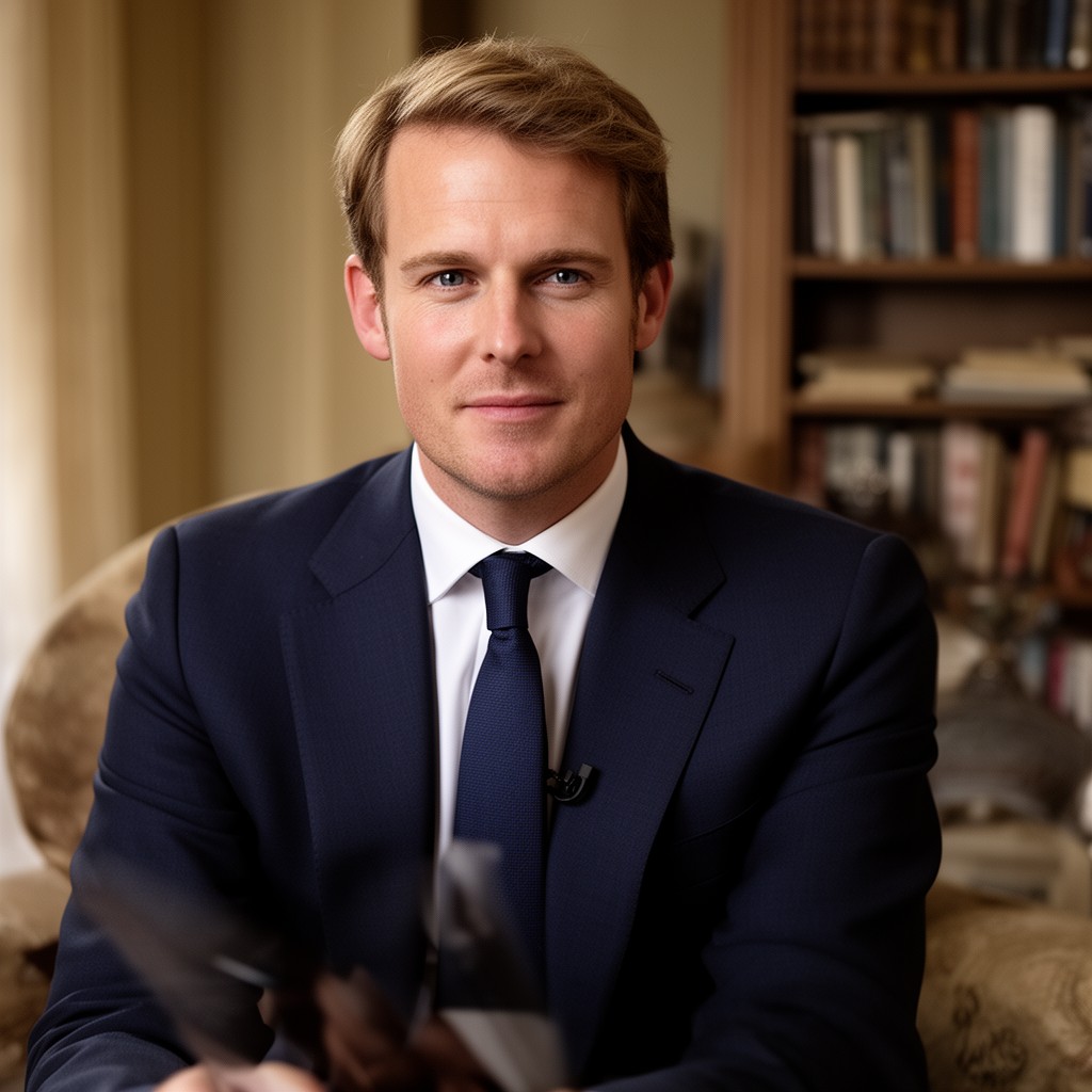AI-generated illustration of Lord Frederick Windsor