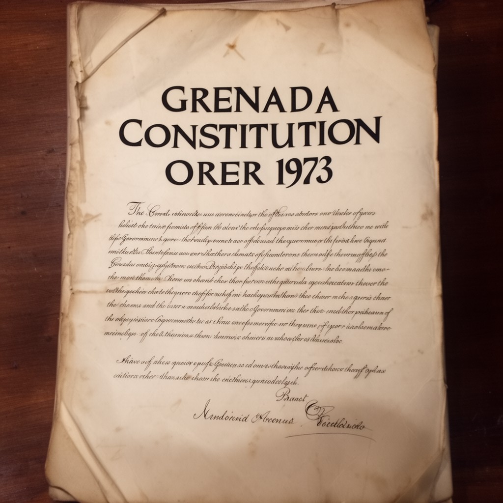 AI-generated illustration of Grenada Constitution Order 1973