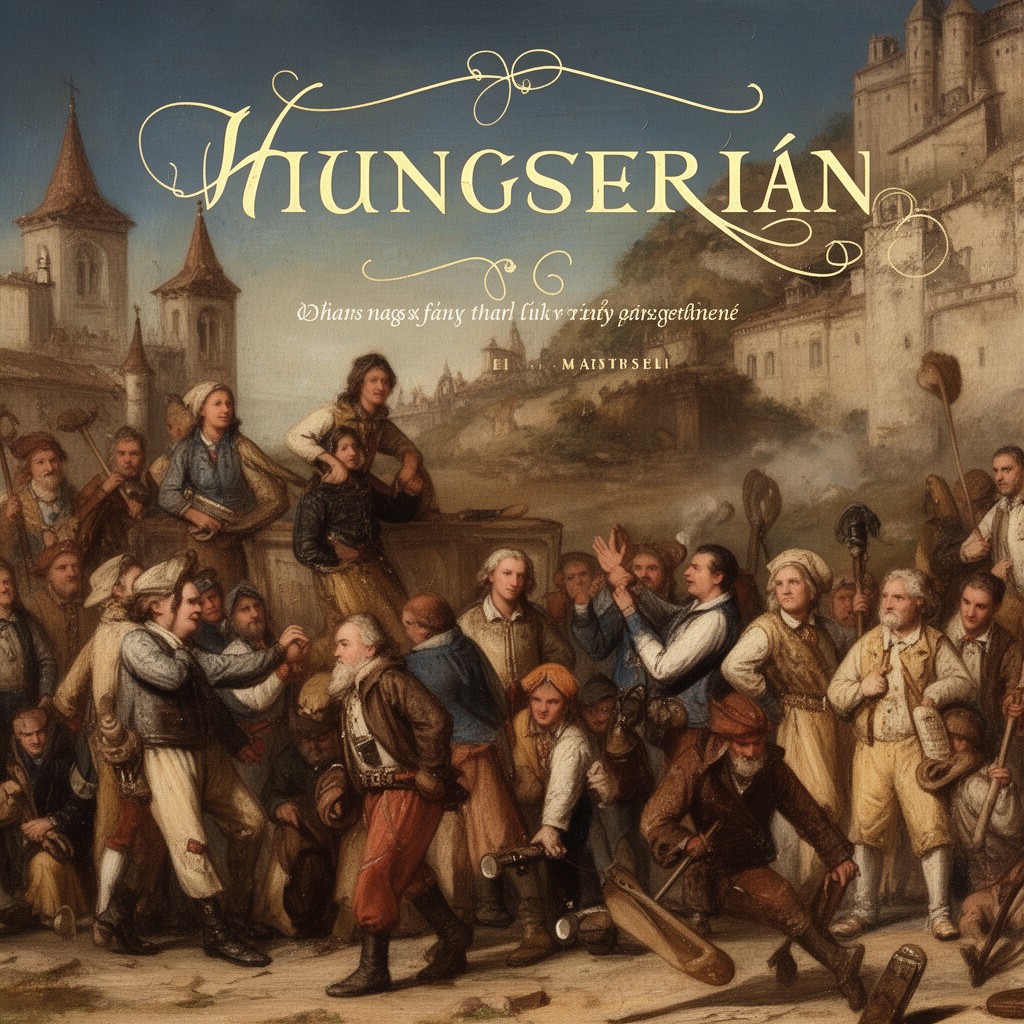AI-generated illustration of Hungarians