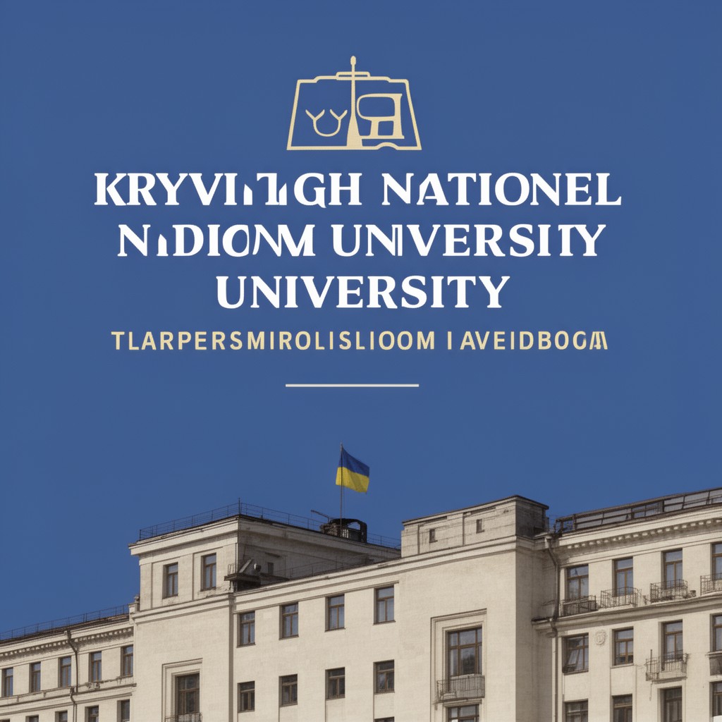 AI-generated illustration of Kryvyi Rih National University