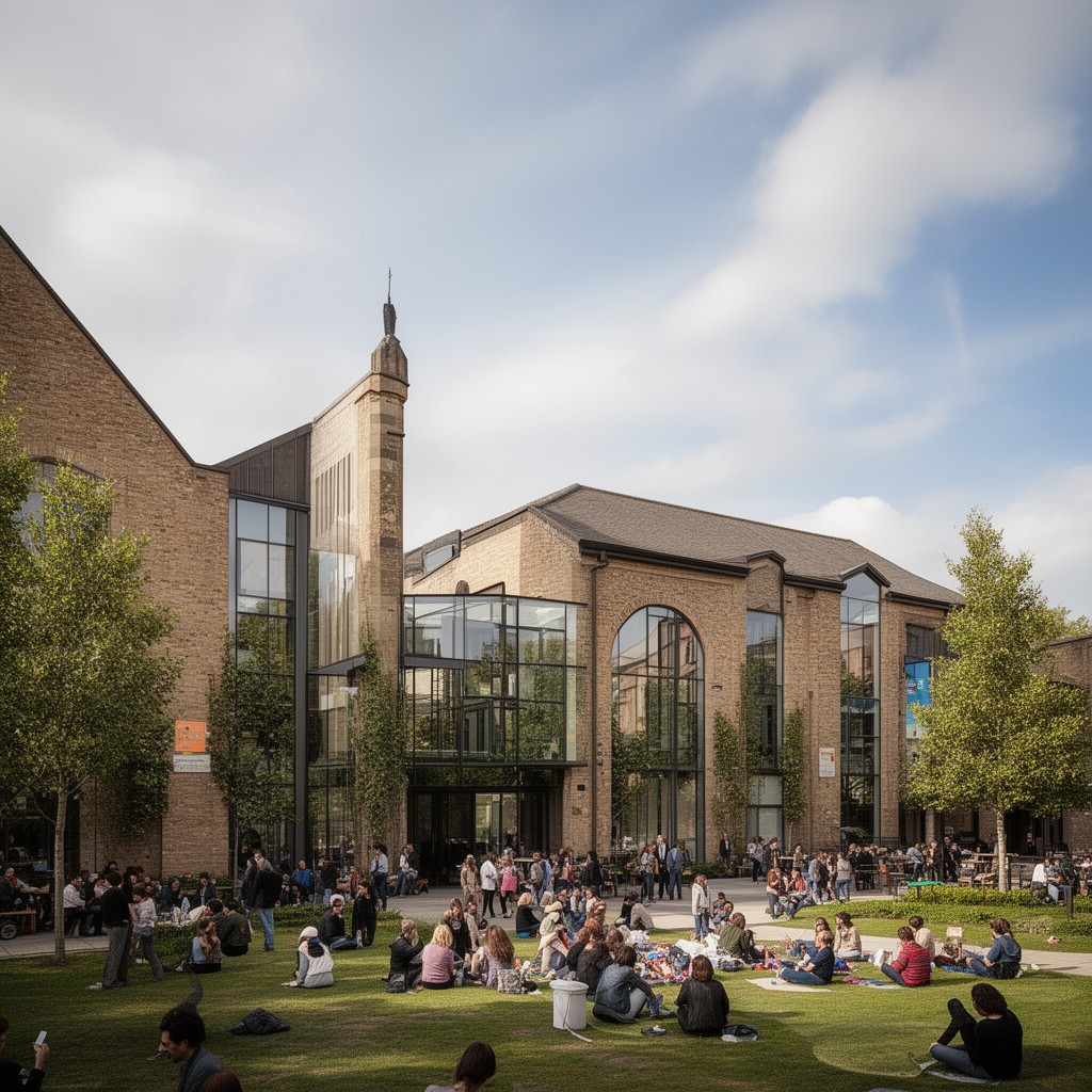 AI-generated illustration of Grizedale College