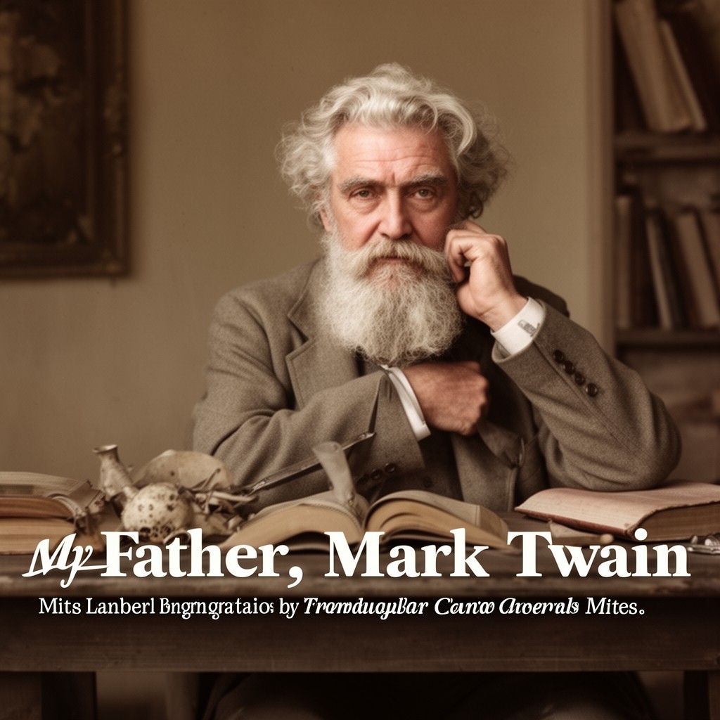 AI-generated illustration of My Father, Mark Twain