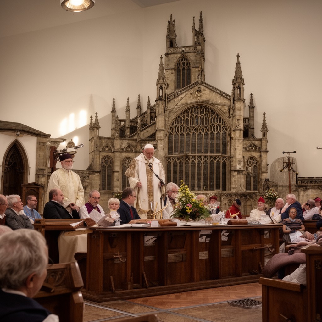 AI-generated illustration of Bishop of Salisbury