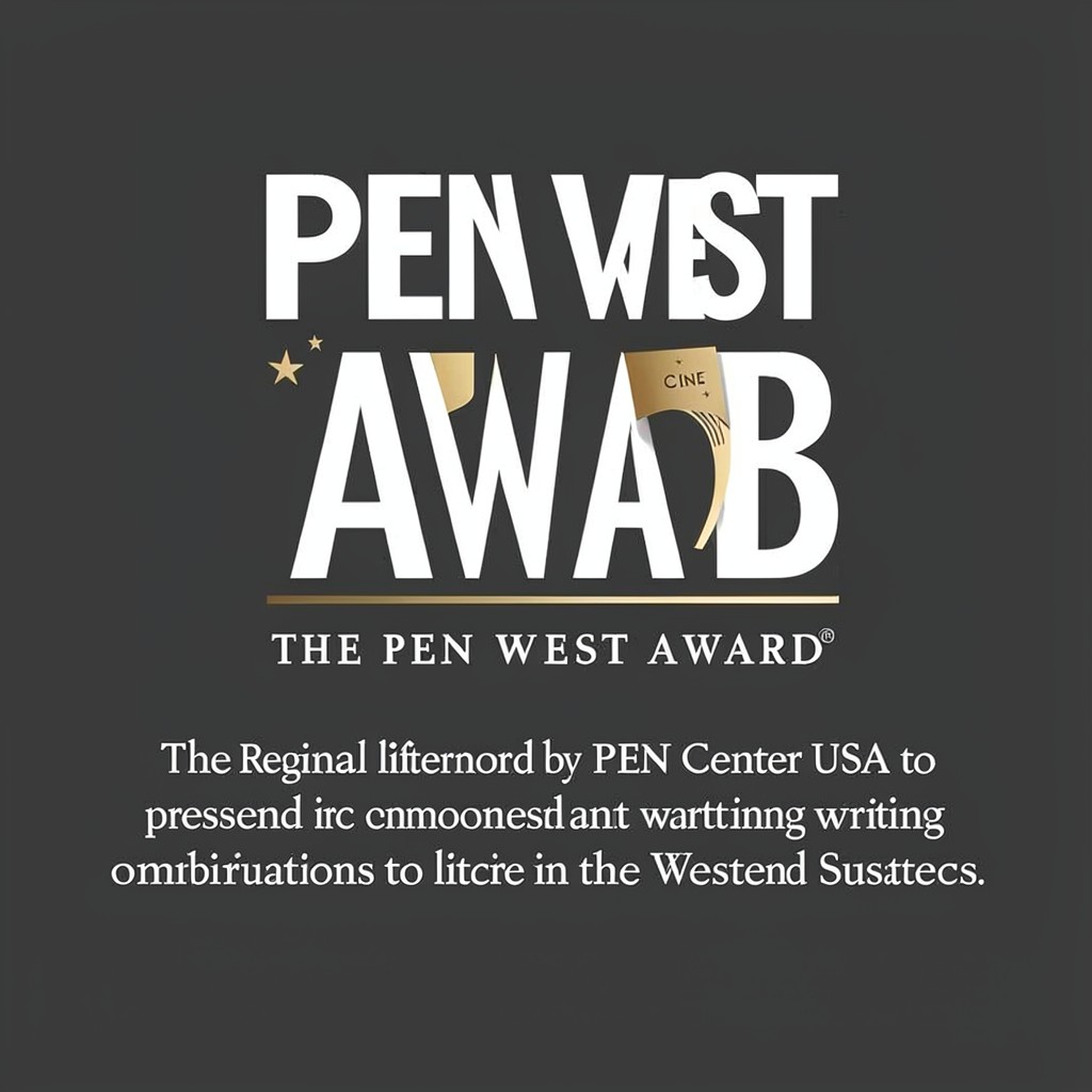 AI-generated illustration of PEN West Award