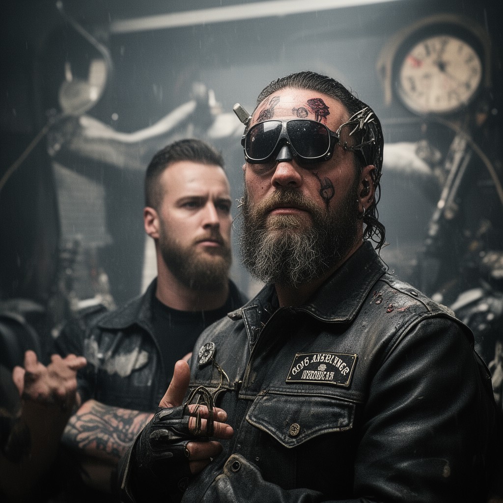 AI-generated illustration of Chibs Telford