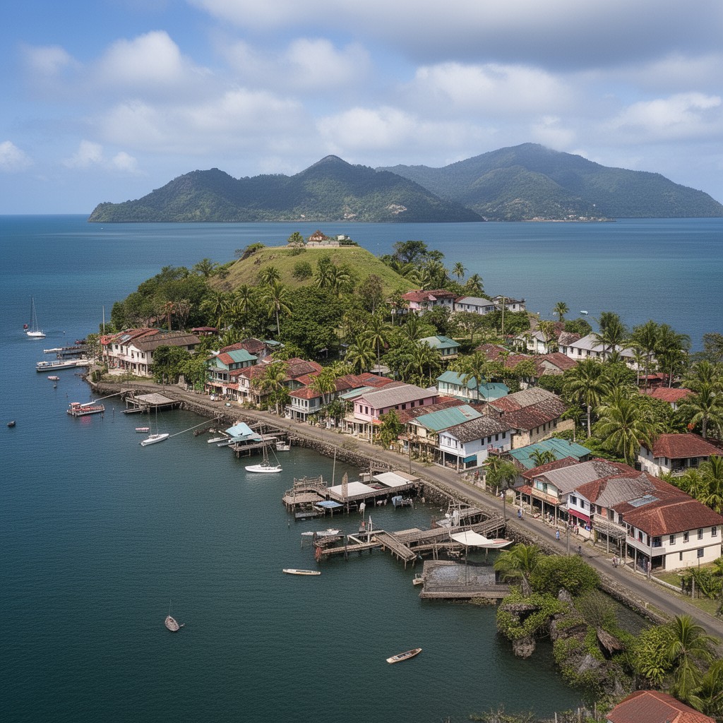 AI-generated illustration of Ovalau