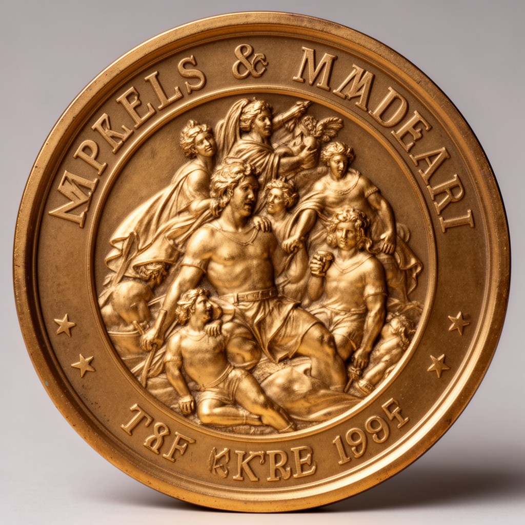 AI-generated illustration of Stokes Medal