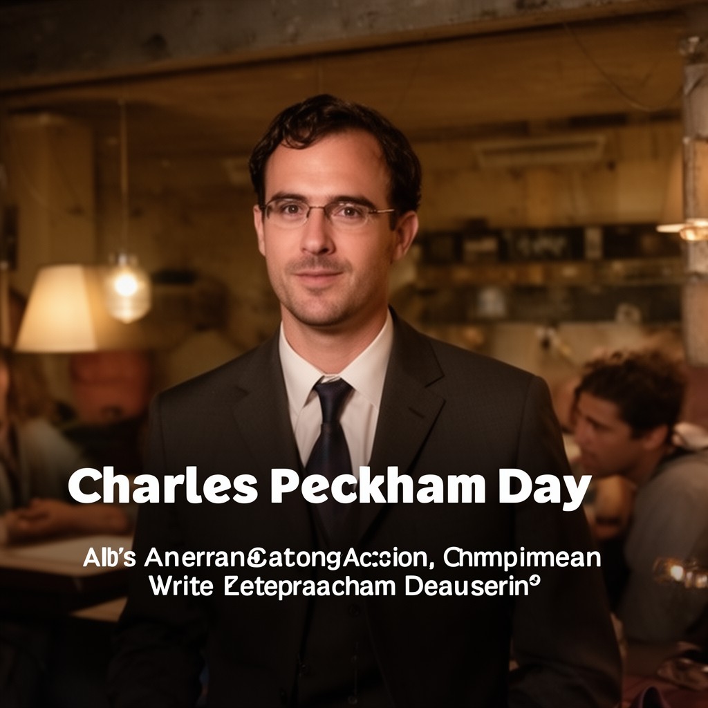 AI-generated illustration of Charles Peckham Day