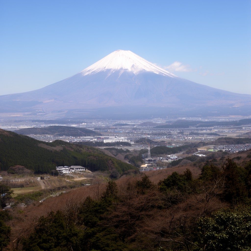 AI-generated illustration of Fujiyoshida
