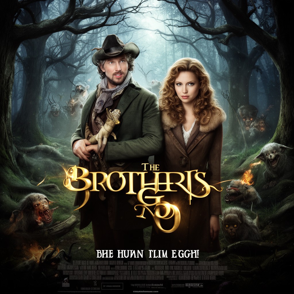 AI-generated illustration of The Brothers Grimm