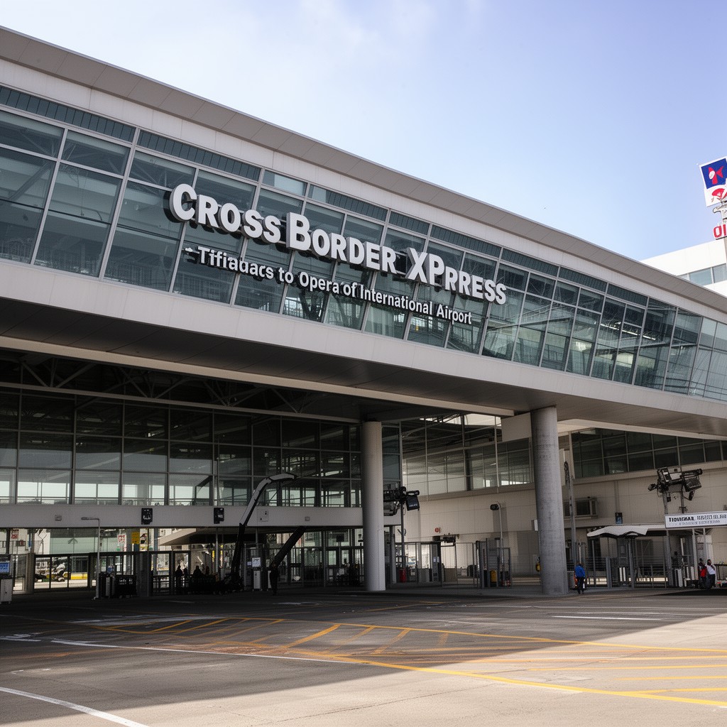 AI-generated illustration of Cross Border Xpress