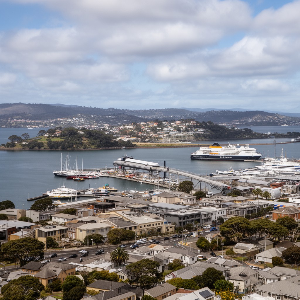 AI-generated illustration of Devonport