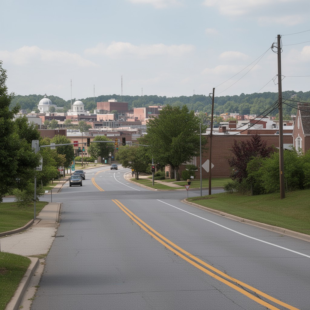 AI-generated illustration of Warren County, Kentucky