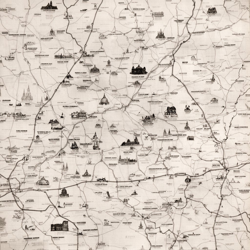 AI-generated illustration of Northern Virginia