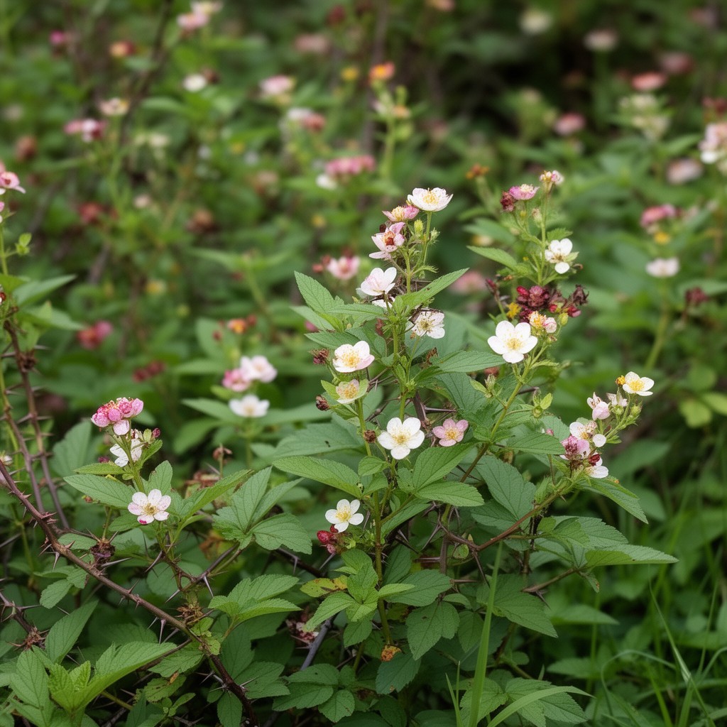 AI-generated illustration of Berberidaceae