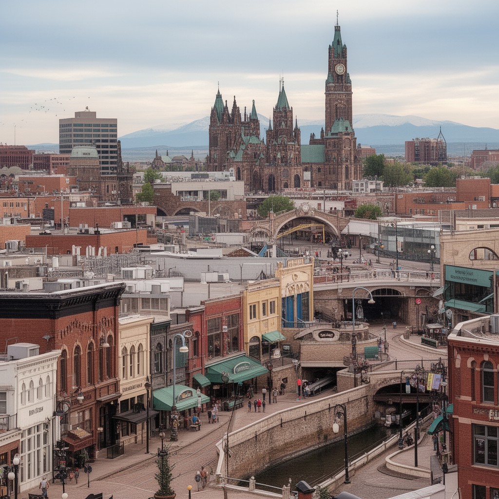 AI-generated illustration of Moose Jaw