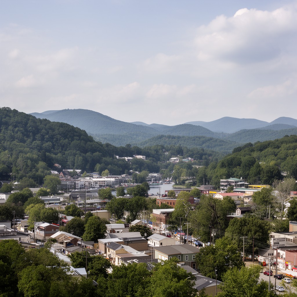 AI-generated illustration of Lenoir City