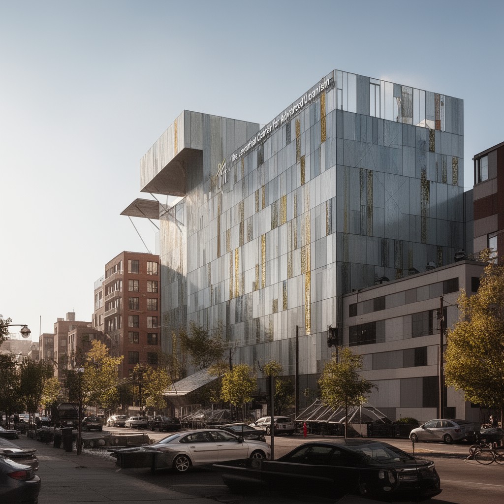 AI-generated illustration of Leventhal Center for Advanced Urbanism