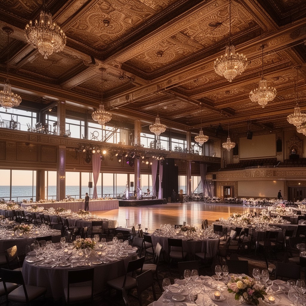 AI-generated illustration of Aon Grand Ballroom