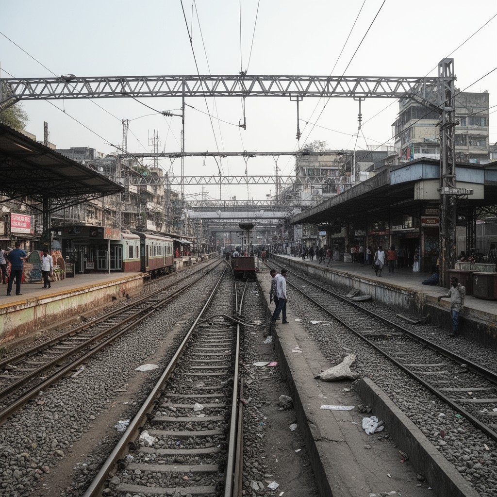 AI-generated illustration of Sion railway station