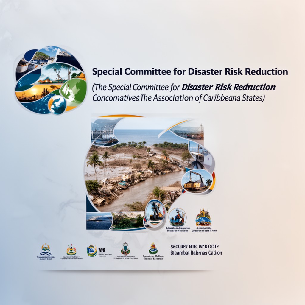 AI-generated illustration of Special Committee for Disaster Risk Reduction