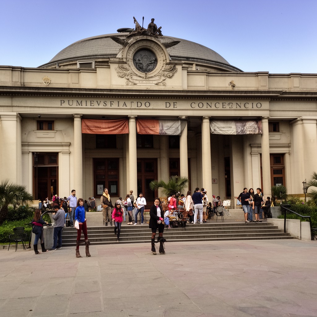 AI-generated illustration of Pinacoteca of the University of Concepción