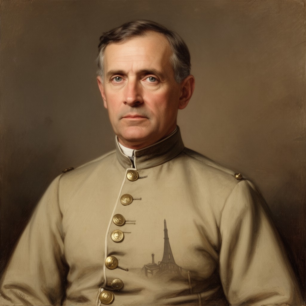 AI-generated illustration of The Christian General