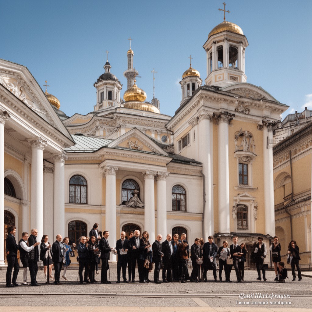 AI-generated illustration of Saint Petersburg Theological Academy