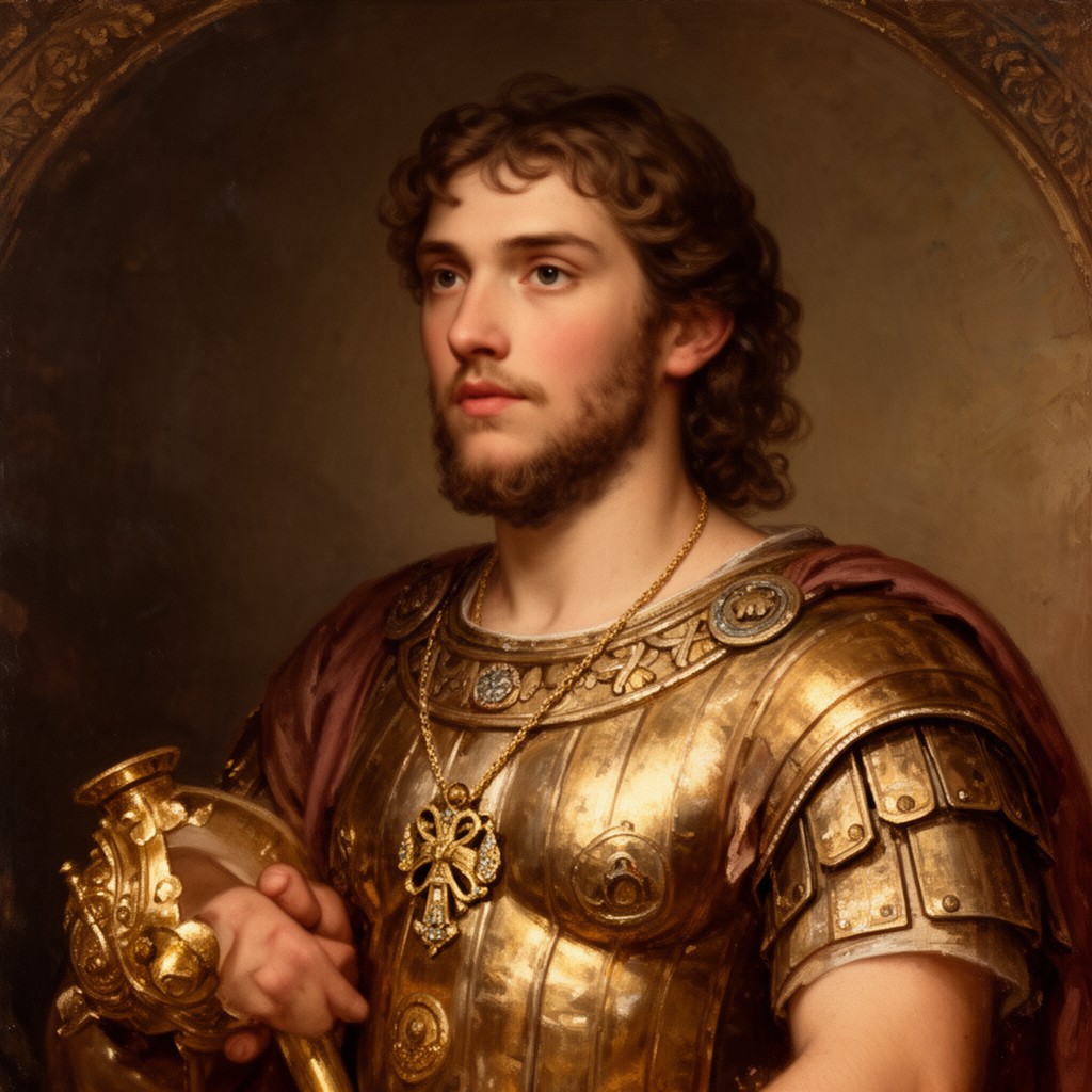 AI-generated illustration of Emperor Gordian III