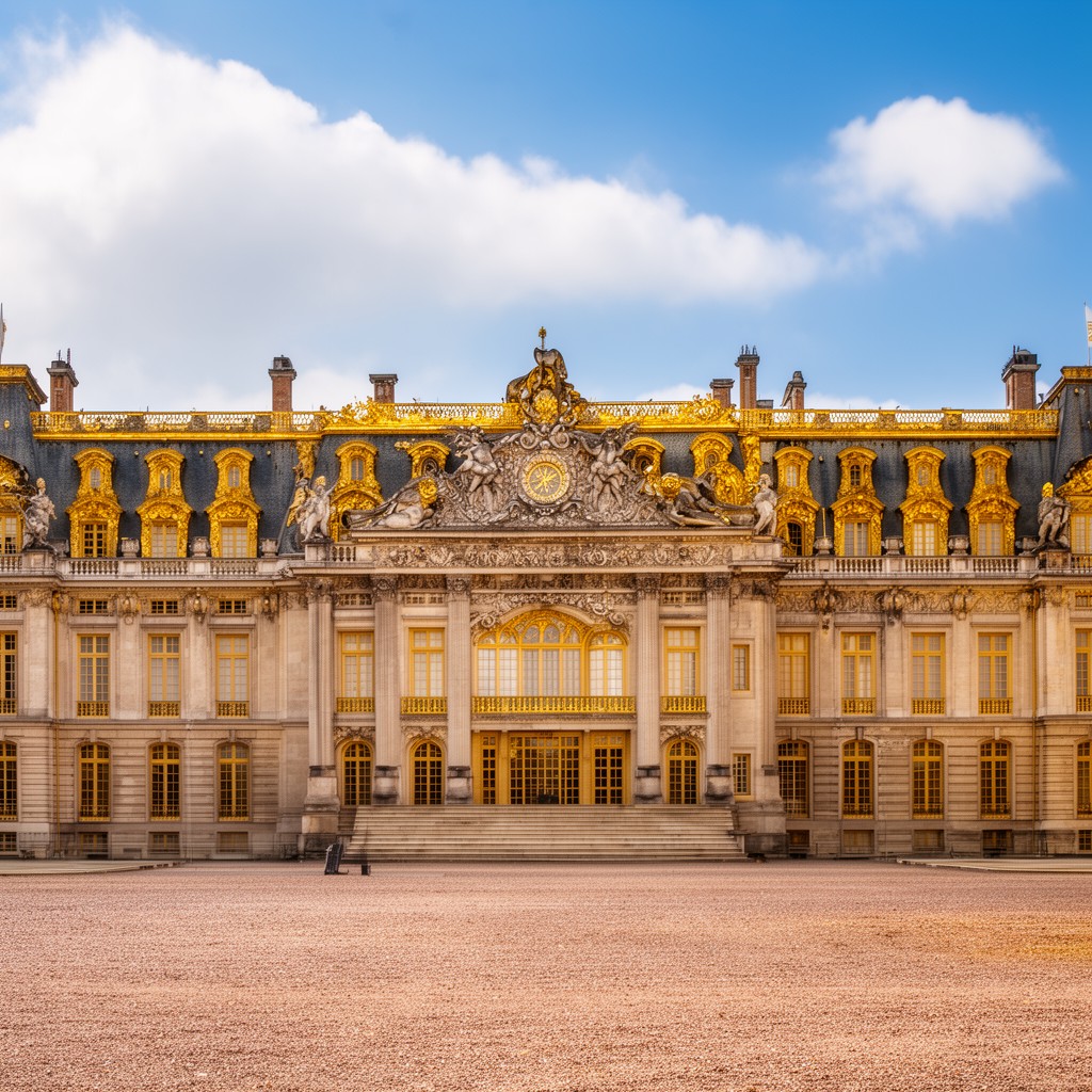 AI-generated illustration of Versailles