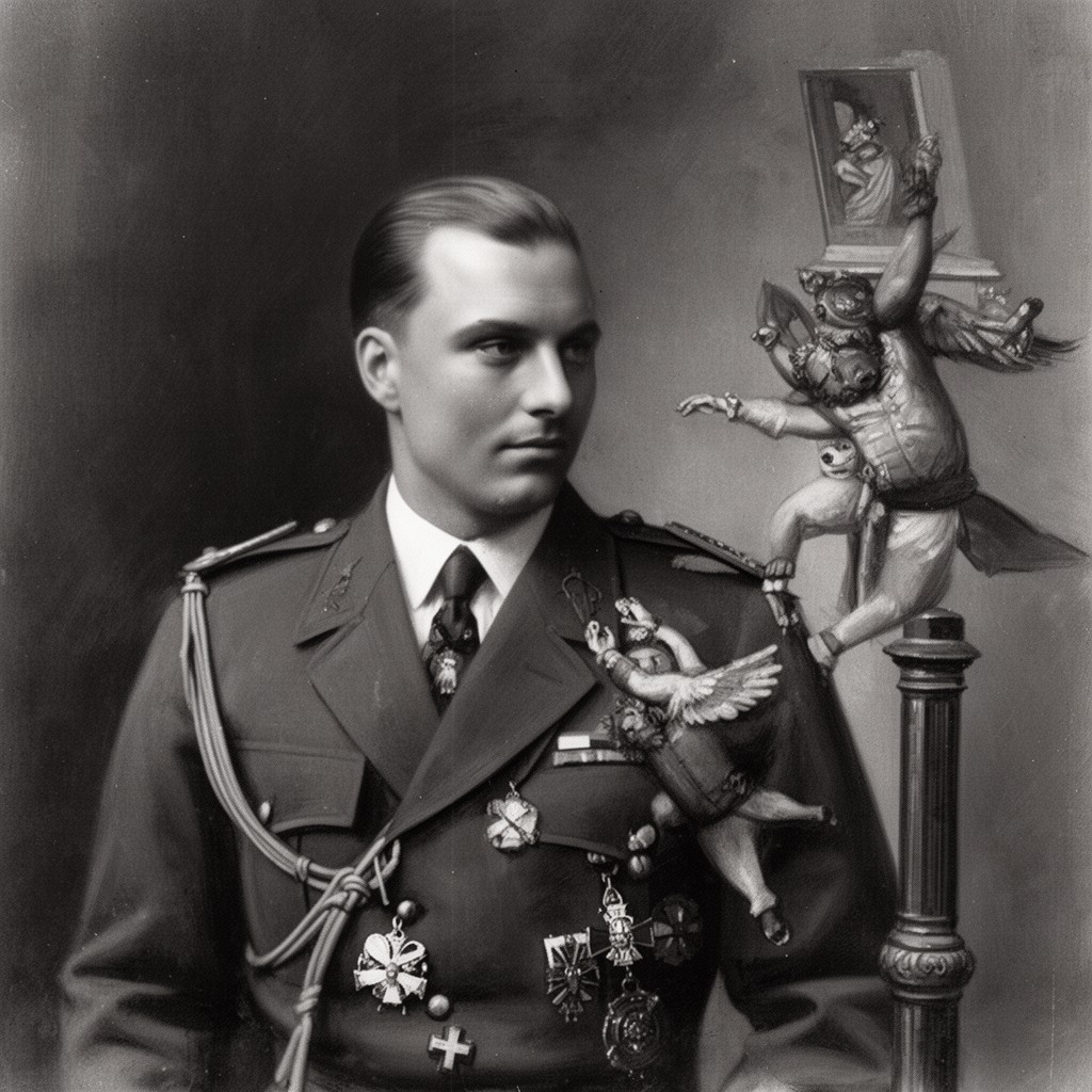 AI-generated illustration of Boris III of Bulgaria