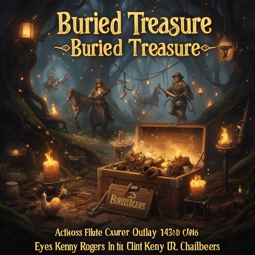 AI-generated illustration of Buried Treasure